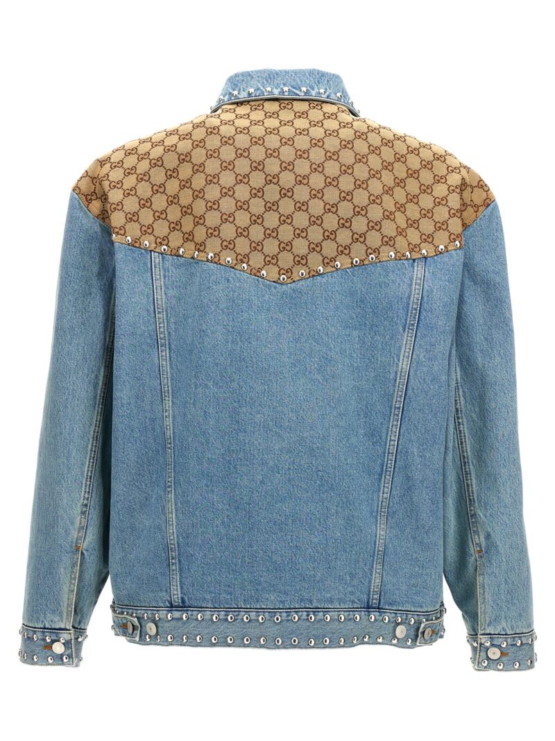 'GG' insert denim jacket 753092XDCLT4452 GUCCI Multicolor