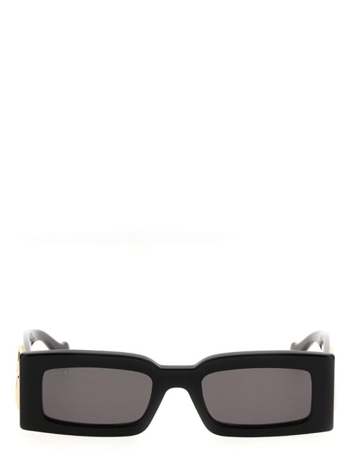 Rectangular sunglasses GUCCI Black