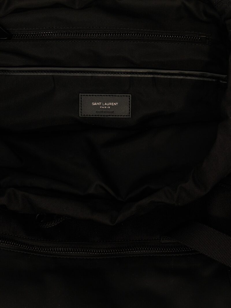 'Saint Laurent' backpack 95% lamb leather 5% metal SAINT LAURENT Black