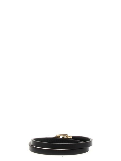 Logo bracelet SAINT LAURENT Brown