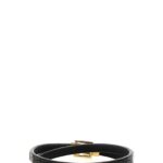 Logo bracelet SAINT LAURENT Black