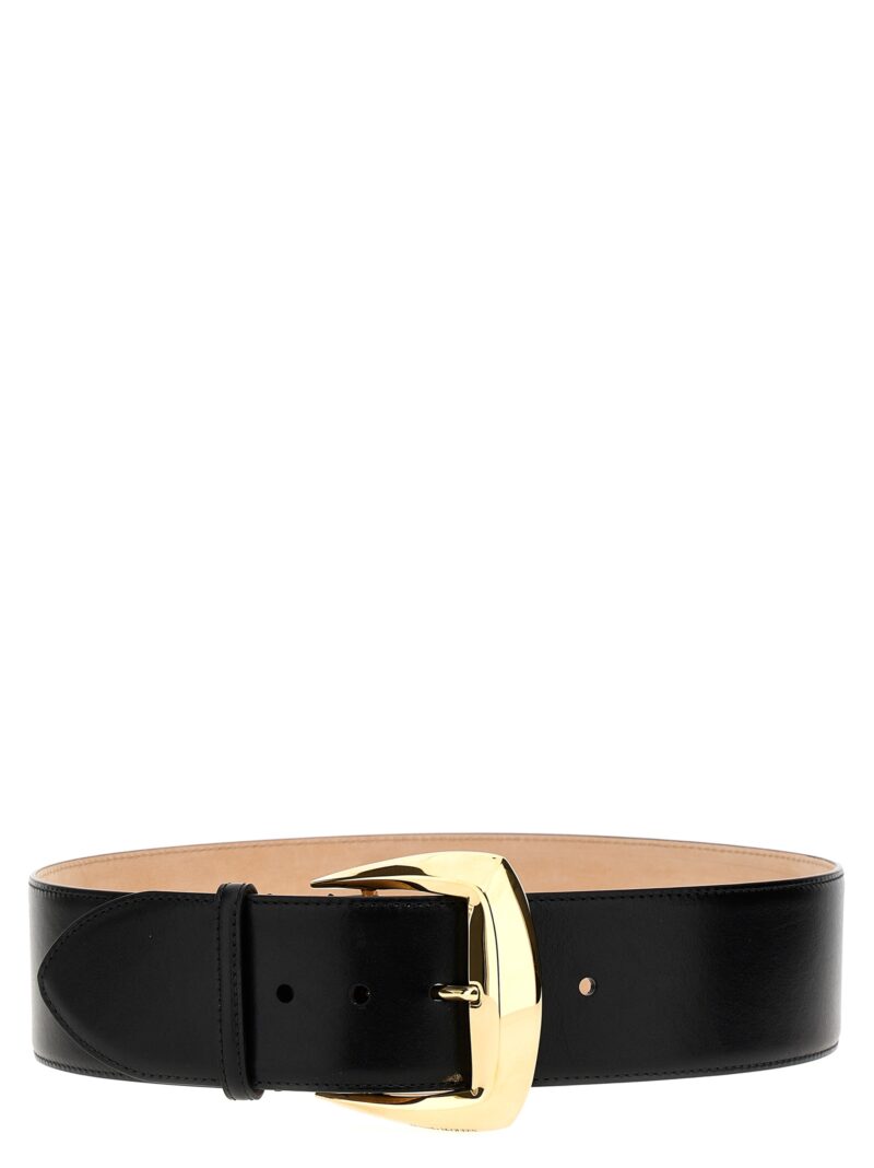 'Geometric' belt ALEXANDER MCQUEEN Black