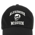 Logo embroidery cap ALEXANDER MCQUEEN White/Black