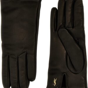 'Cassandre' crop gloves SAINT LAURENT Black