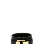 'Le carrè' large bracelet SAINT LAURENT Black