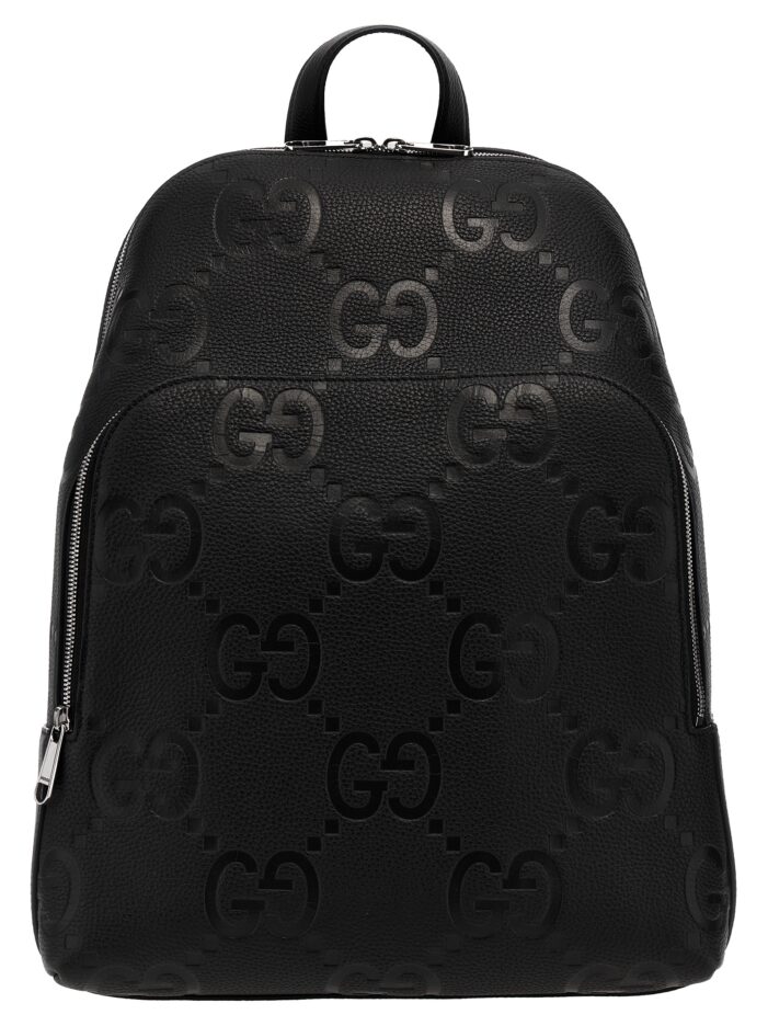 'Jumbo GG' big backpack GUCCI Black