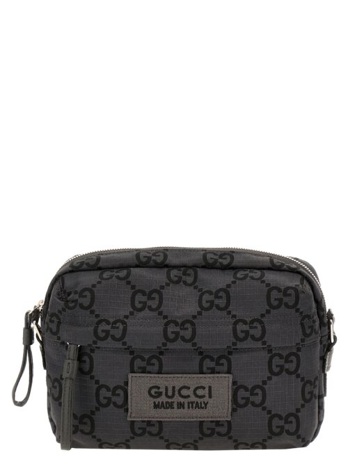 'GG' medium shoulder bag GUCCI Gray