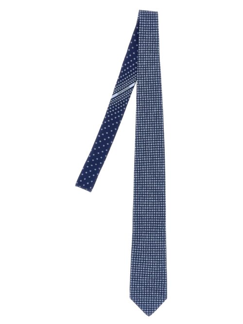 'Tasto' tie FERRAGAMO Blue