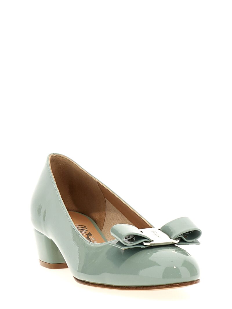 'Vara' pumps 768776LUCKYCHARME FERRAGAMO Light Blue