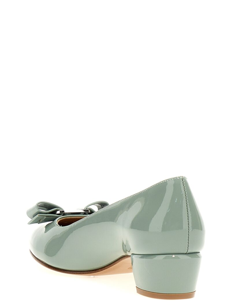 'Vara' pumps Woman FERRAGAMO Light Blue