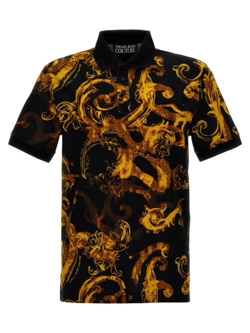 'Barocco' polo shirt VERSACE JEANS COUTURE Multicolor