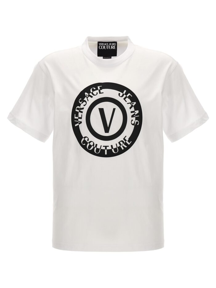Logo T-shirt VERSACE JEANS COUTURE White/Black