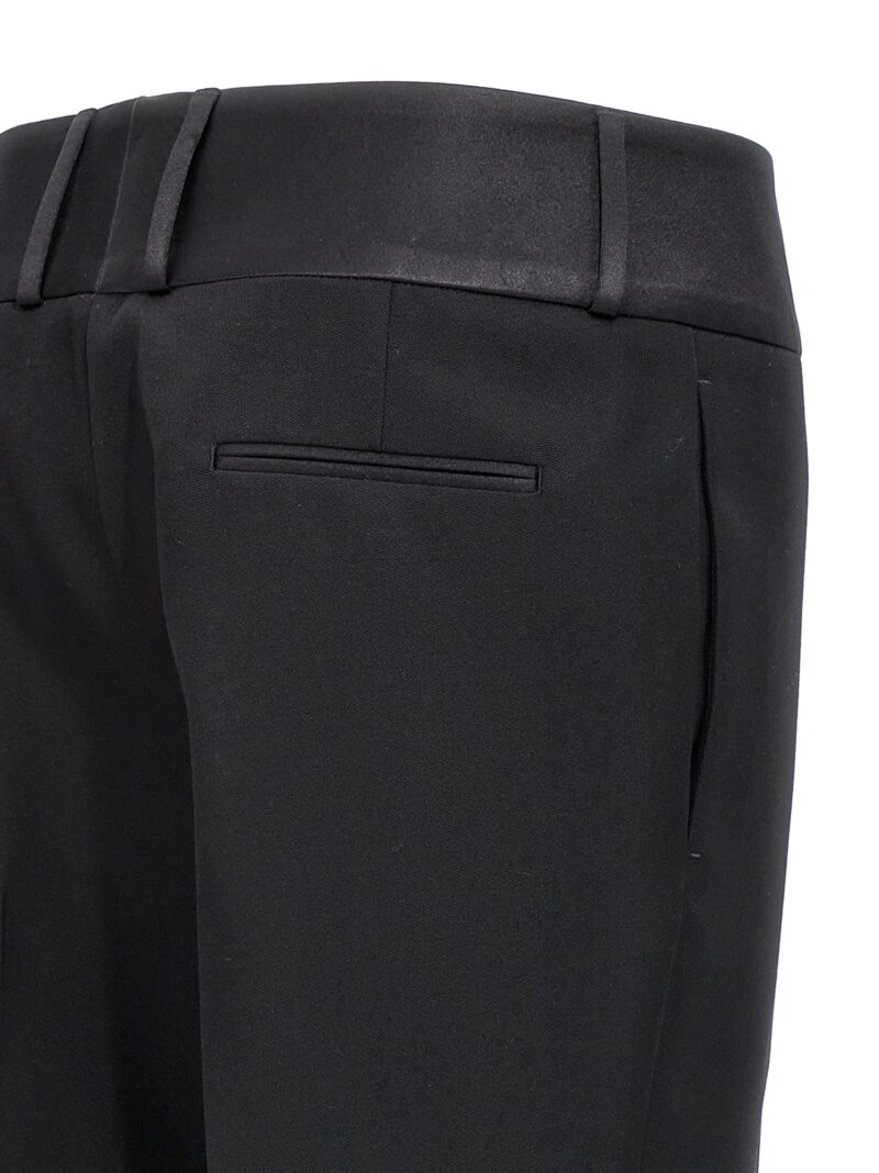 Tuxedo pants 100% virgin wool FERRAGAMO Black