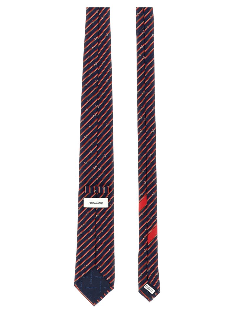 Printed tie 770835002 FERRAGAMO Multicolor