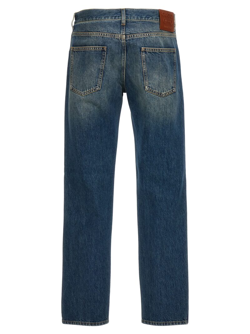 'New Tapered' jeans 774079XDCTP4011 GUCCI Blue