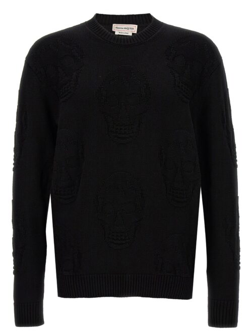 'Skull' sweater ALEXANDER MCQUEEN Black