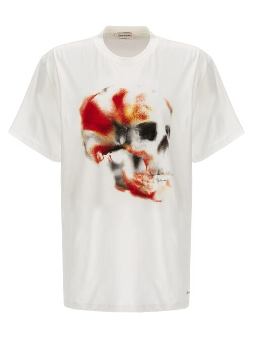 'Skull' T-shirt ALEXANDER MCQUEEN White