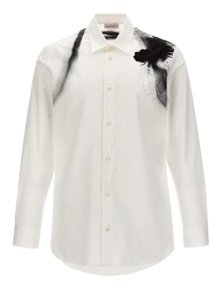 Printed shirt ALEXANDER MCQUEEN White/Black