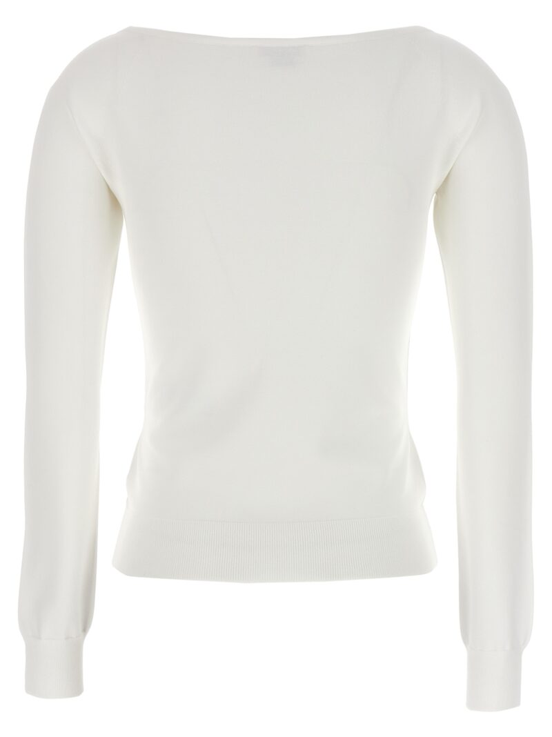 Square neckline top 780452Q1A8G9026 ALEXANDER MCQUEEN White