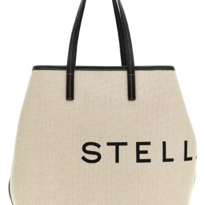 'Logo' shopping bag STELLA MCCARTNEY Beige