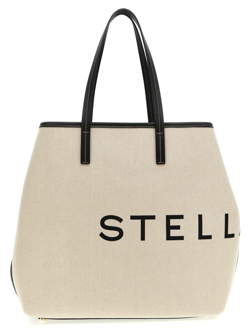 'Logo' shopping bag STELLA MCCARTNEY Beige