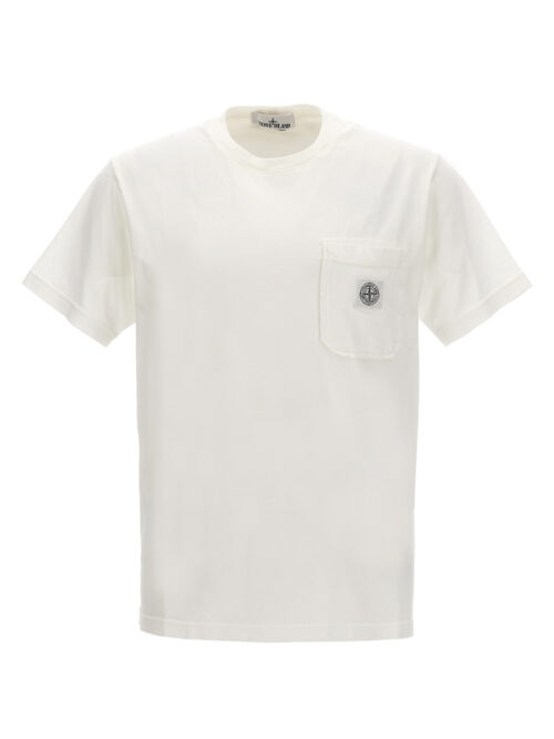 Logo T-shirt STONE ISLAND White