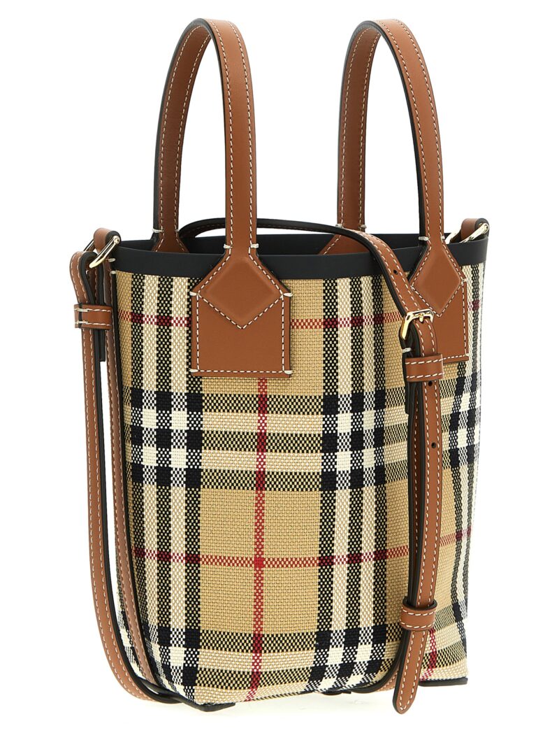 'London Mini' shopping bag 8070461VINTAGECHCKBEIGE BURBERRY Beige