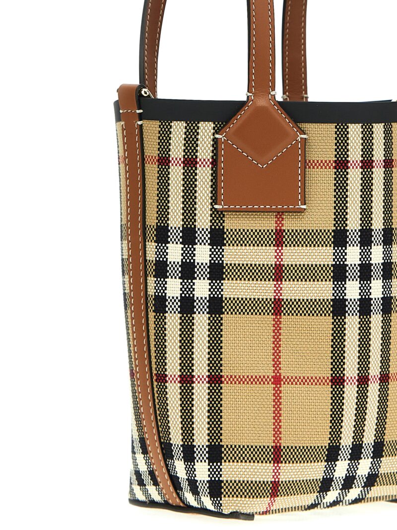 'London Mini' shopping bag Woman BURBERRY Beige