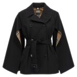 'Cots' trench coat BURBERRY Black