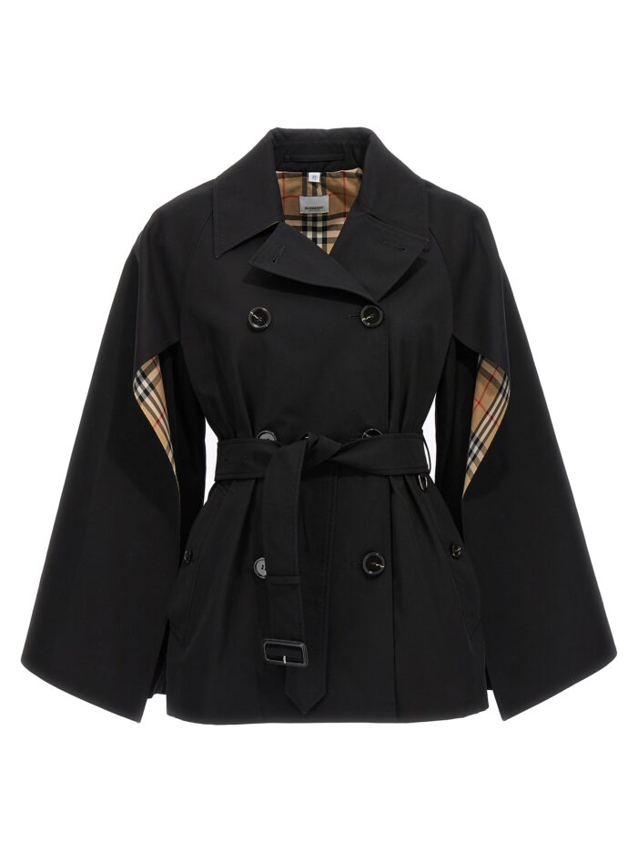 'Cots' trench coat BURBERRY Black