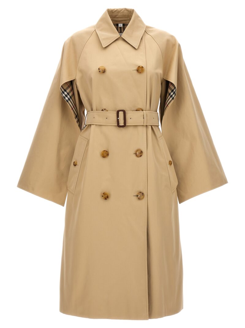 'Cots' trench coat 8073541HONEY BURBERRY Beige