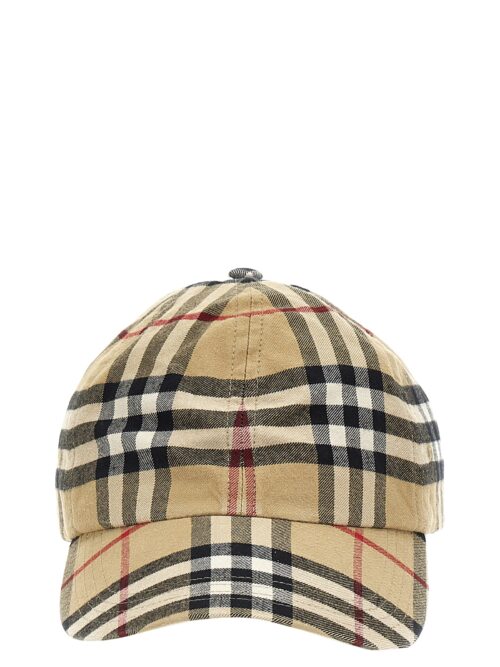 Check cap BURBERRY Beige