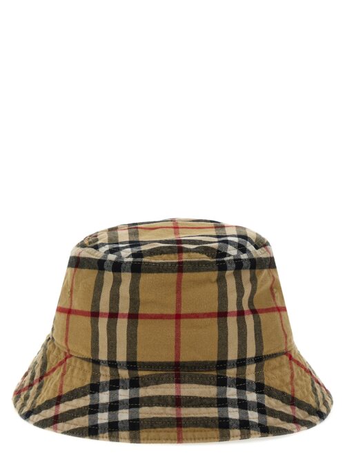 Bucket hat check BURBERRY Beige