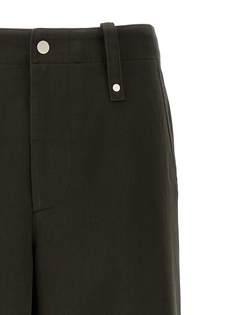 Gabardine trousers Man BURBERRY Brown