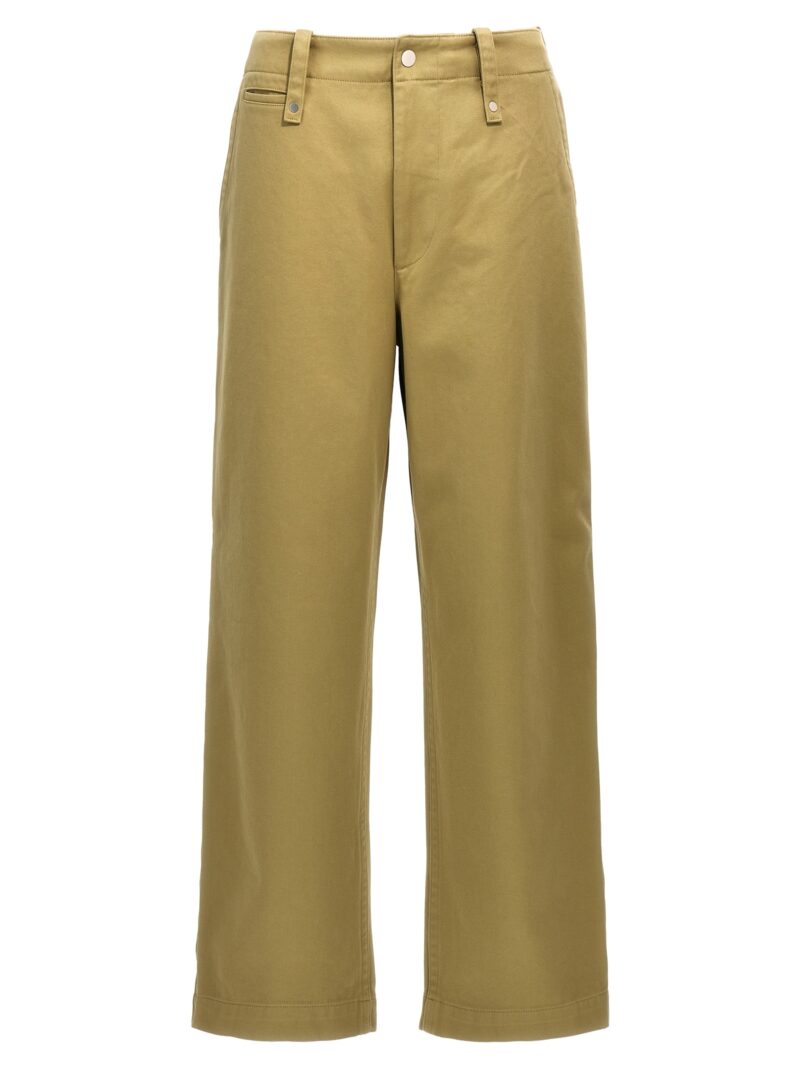 Cotton trousers BURBERRY Beige