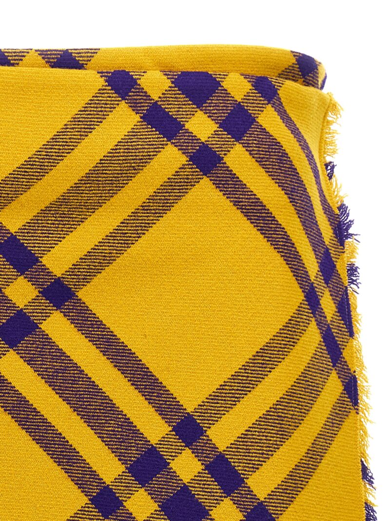 'Kilt' skirt Woman BURBERRY Yellow