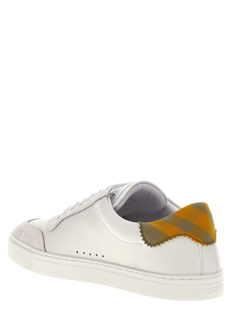 Check sneakers 8077387OPWHT BURBERRY White