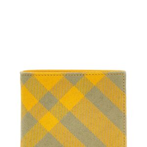 Check wallet BURBERRY Yellow