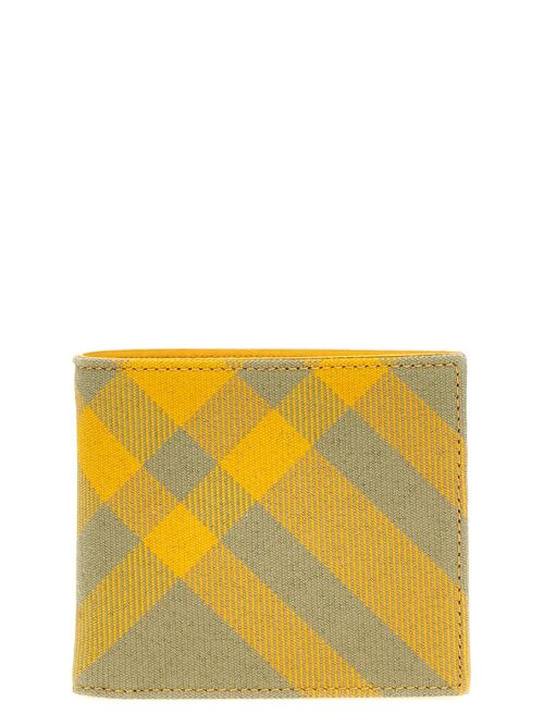 Check wallet BURBERRY Yellow