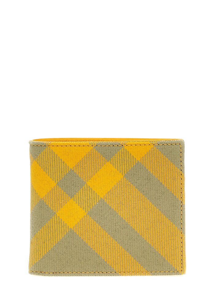 Check wallet BURBERRY Yellow