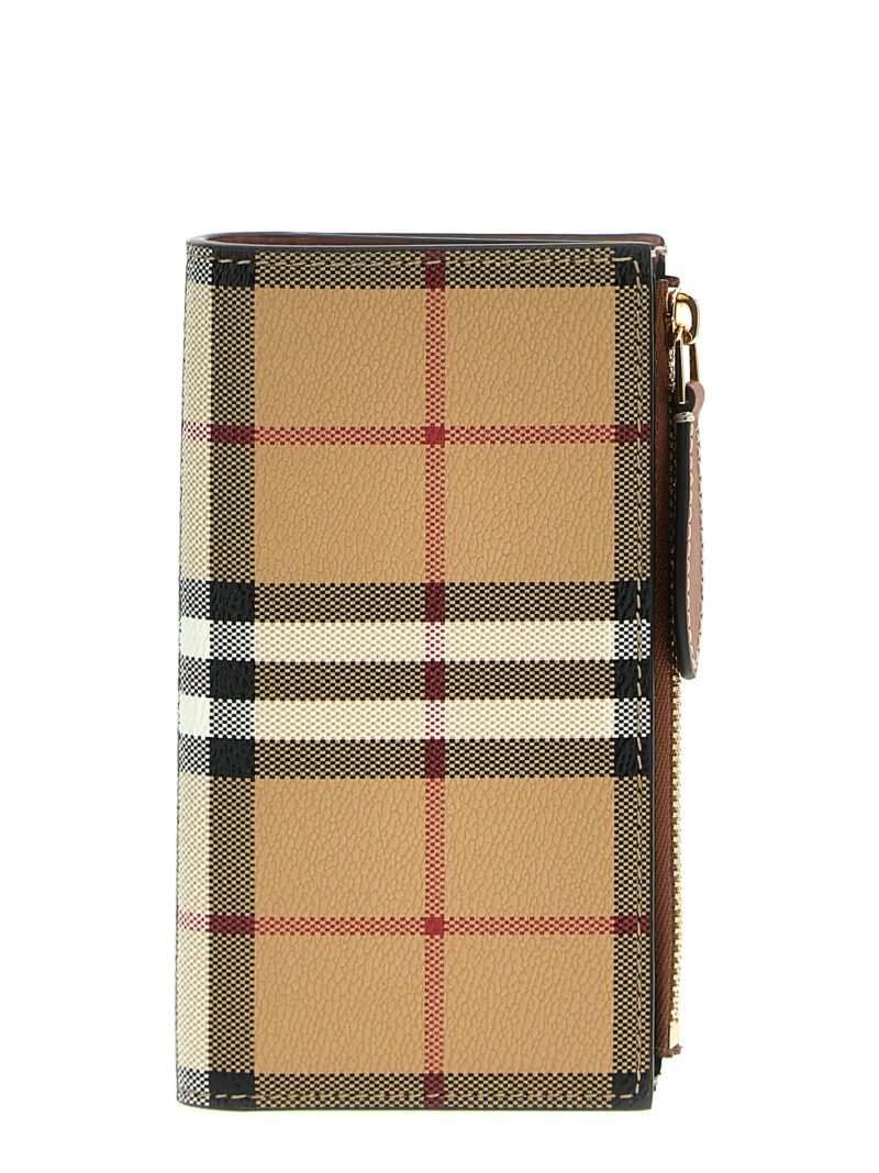 Check wallet BURBERRY Beige