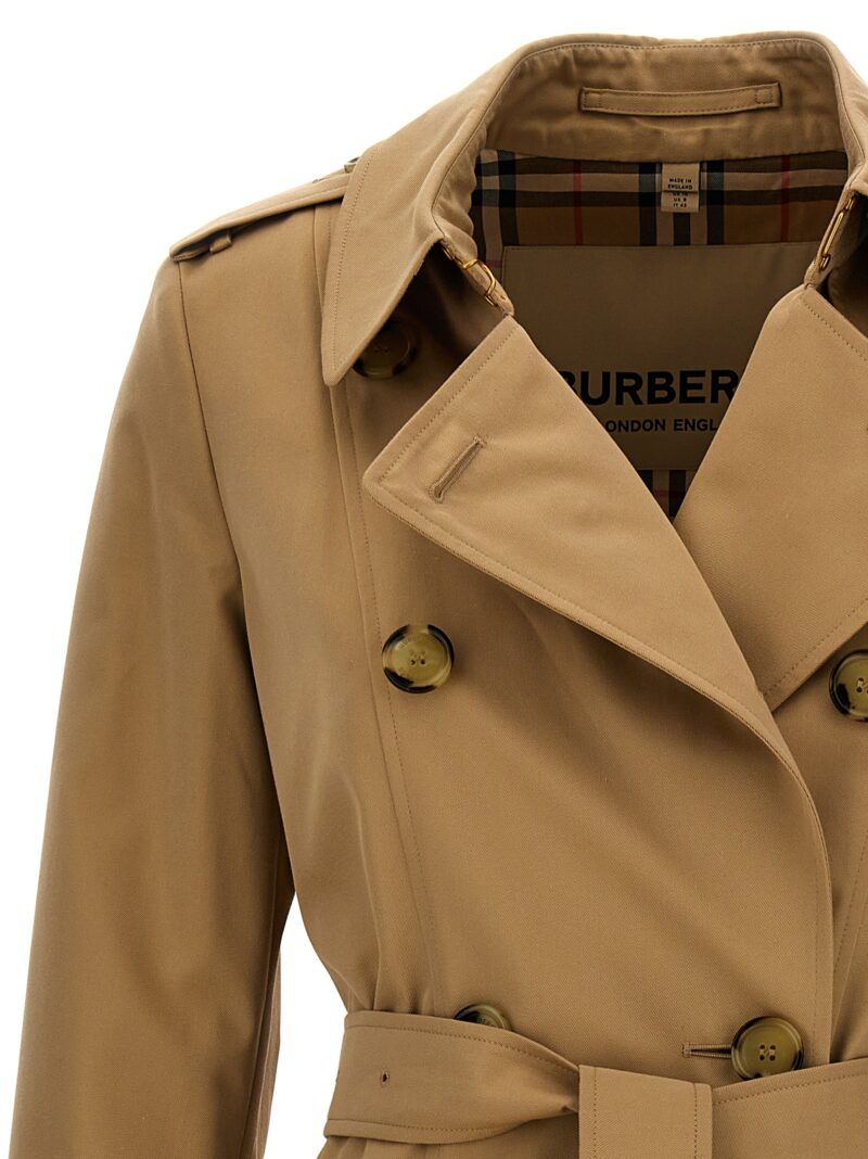 'The chelsea' trench coat 100% cotton BURBERRY Beige
