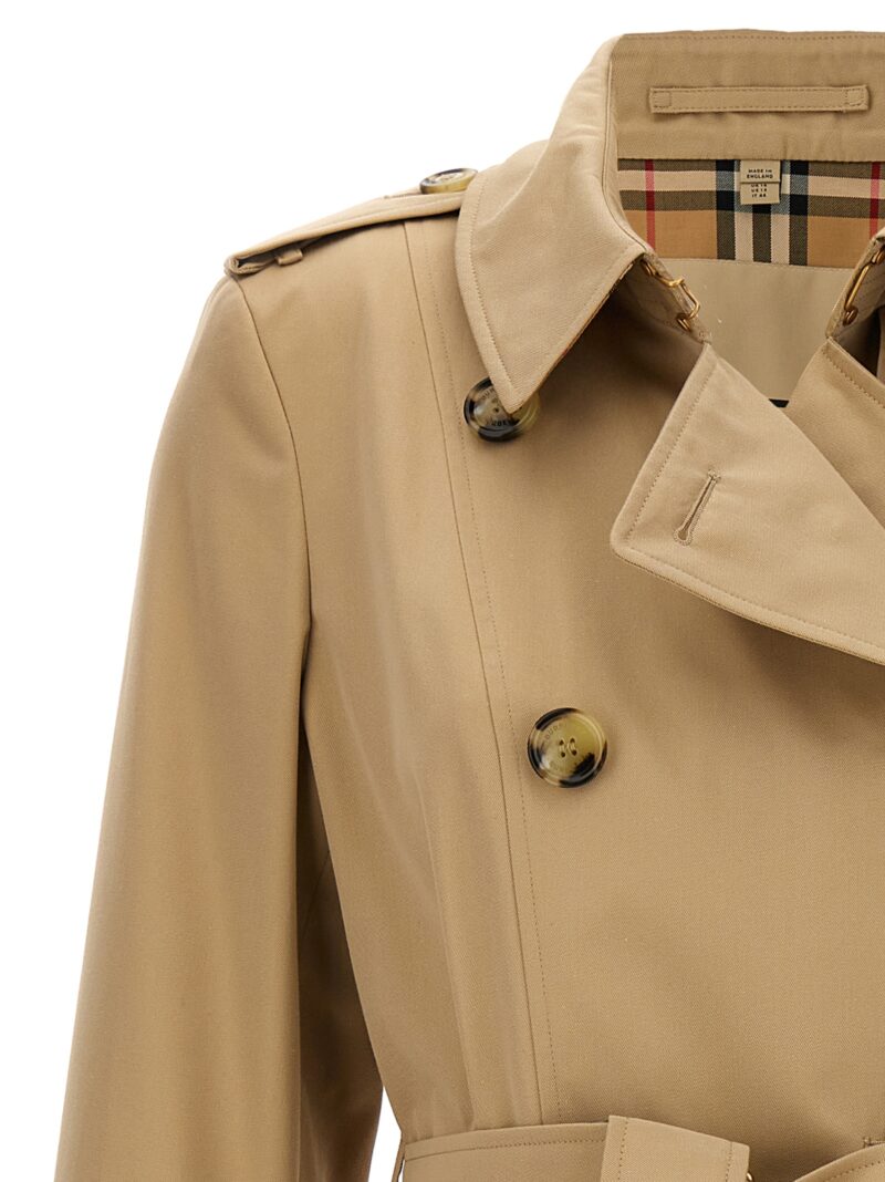 'Chelsea' trench coat 100% cotton BURBERRY Beige