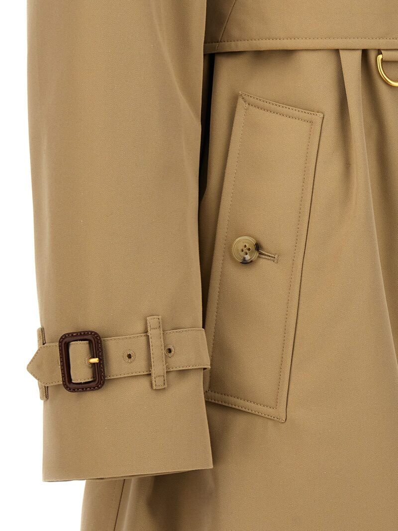 'Kensington' short trench coat Spring Summer 2024 BURBERRY Beige