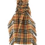 Check scarf BURBERRY Beige