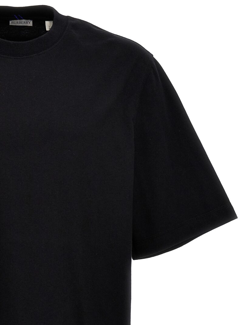 'Jer for 77' T-shirt Man BURBERRY Black