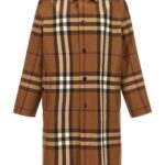 'Abbeystead' trench coat BURBERRY Brown