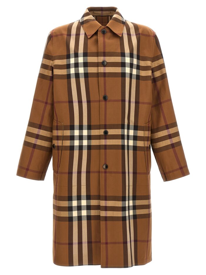 'Abbeystead' trench coat BURBERRY Brown