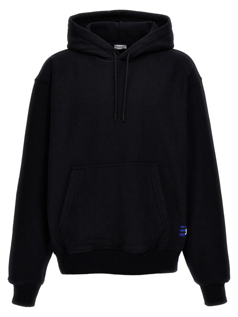 'Equestrian Knight Design' hoodie BURBERRY Black