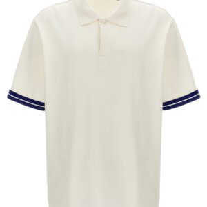 'EKD' polo shirt BURBERRY White
